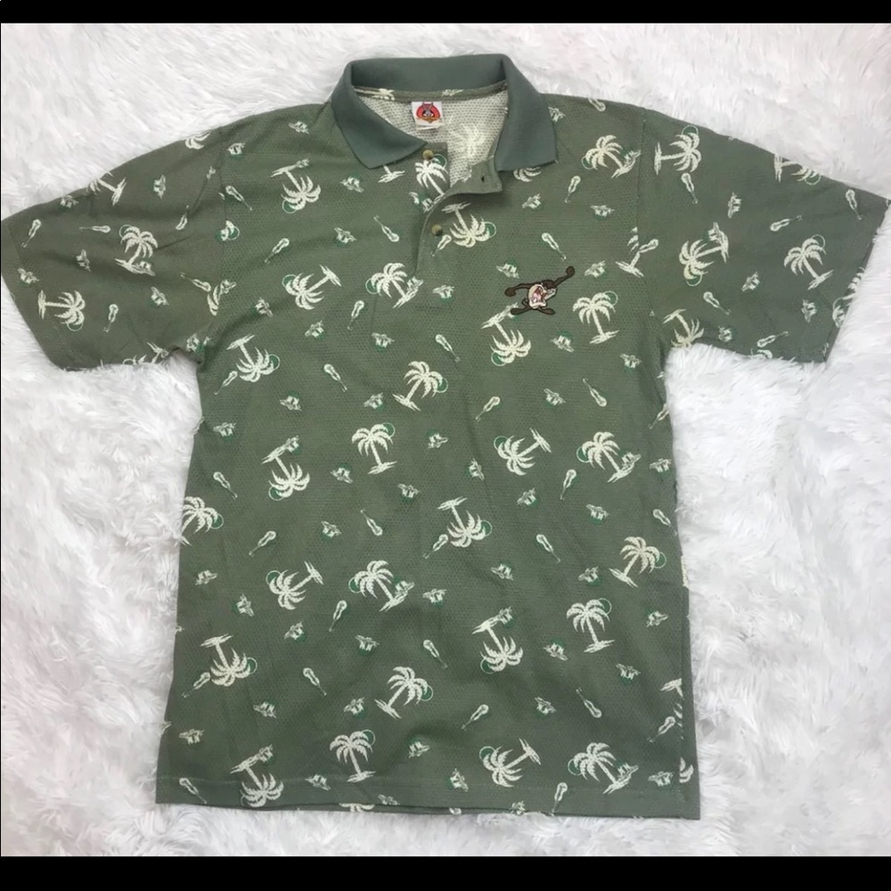 VTG Looney Tunes Embroidered Taz Men’s Shirt Sz. S
